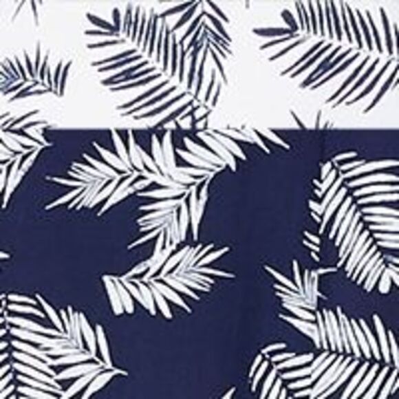 MAISON JULES Womens Navy Printed Short Sleeve Midi Sheath Dress Size: 2 - Picture 4 of 4